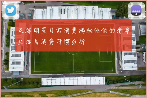 足球明星日常消费揭秘他们的奢华生活与消费习惯分析