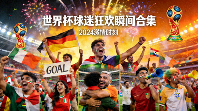 世界杯球迷狂欢庆祝精彩瞬间合集视频